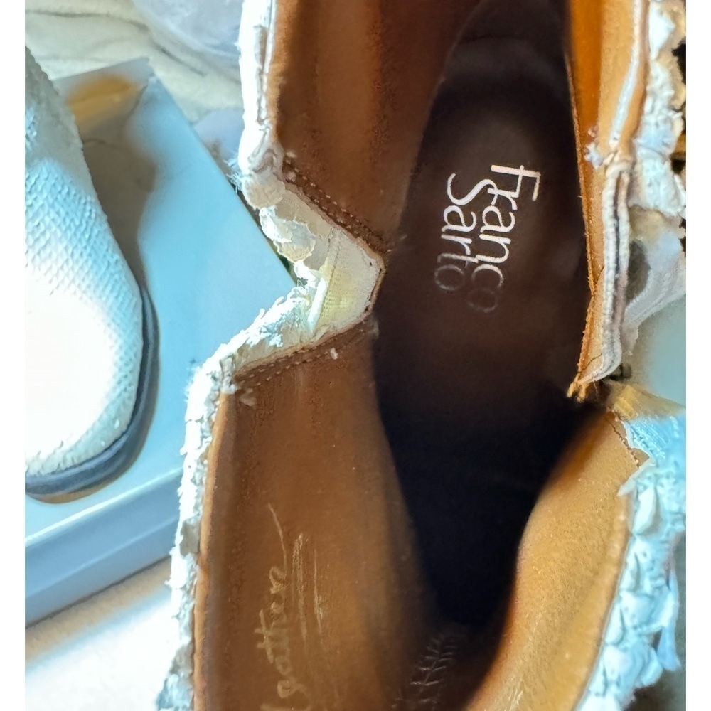 Franco Sarto Kessa Python Artesian Leather Bootie… - image 10